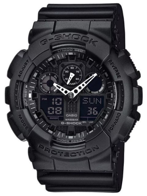 ZEGAREK MĘSKI CASIO G-SHOCK GA-100-1A1ER (zd135a) ZEGAREK MĘSKI CASIO G-SHOCK GA-100-1A1ER (zd135a)