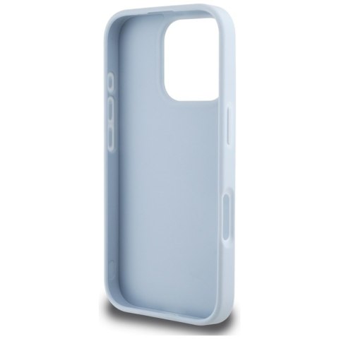 Guess Grained Big 4G Logo Small Classic Logo - Etui do iPhone 16 Pro Max (niebieski) Guess Grained Big 4G Logo Small Classic Logo - Etui do iPhone 16 Pro Max (niebieski)