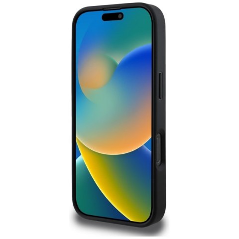 Guess Grained Big 4G Logo Small Classic Logo - Etui do iPhone 16 Pro (czarny) Guess Grained Big 4G Logo Small Classic Logo - Etui do iPhone 16 Pro (czarny)