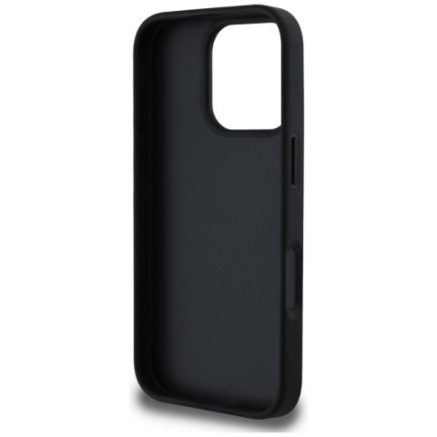 Guess Grained Big 4G Logo Small Classic Logo - Etui do iPhone 16 Pro (czarny) Guess Grained Big 4G Logo Small Classic Logo - Etui do iPhone 16 Pro (czarny)