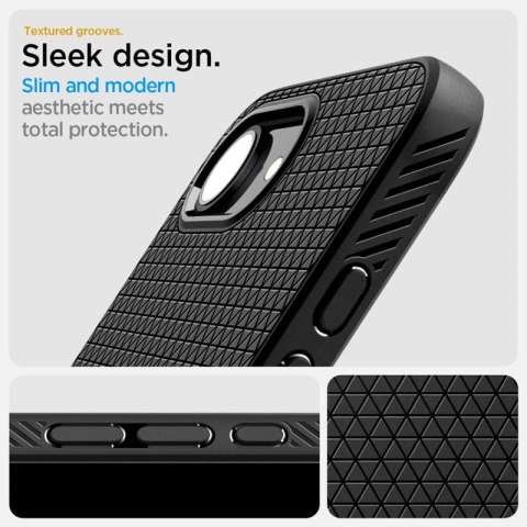 Spigen Liquid Air - Etui do iPhone 16e (Matte Black) Spigen Liquid Air - Etui do iPhone 16e (Matte Black)