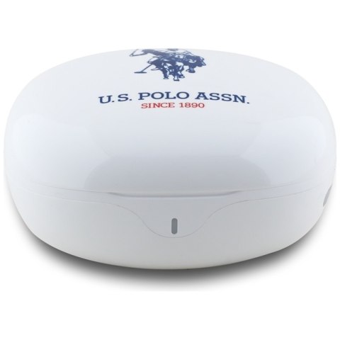 US Polo Assn DH Logo - Słuchawki TWS + etui ładujące (biały) US Polo Assn DH Logo - Słuchawki TWS + etui ładujące (biały)