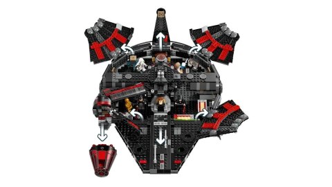 LEGO Star Wars 75389 Mroczny Sokół Millennium LEGO Star Wars 75389 Mroczny Sokół Millennium