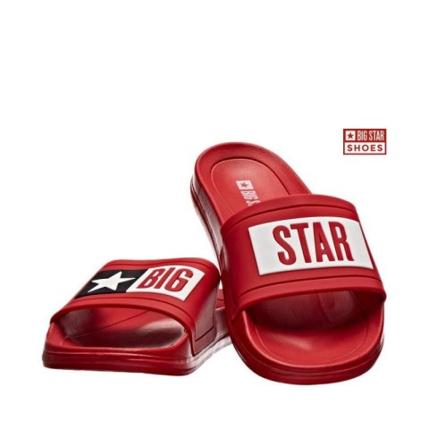 Klapki plażowe gumowe Big Star W DD274A267 czerwone Klapki plażowe gumowe Big Star W DD274A267 czerwone