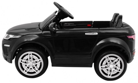Autko Rapid Racer elektryczne dla dzieci Czarny + Pilot + Wolny Start + EVA + MP3 LED Autko Rapid Racer elektryczne dla dzieci Czarny + Pilot + Wolny Start + EVA + MP3 LED