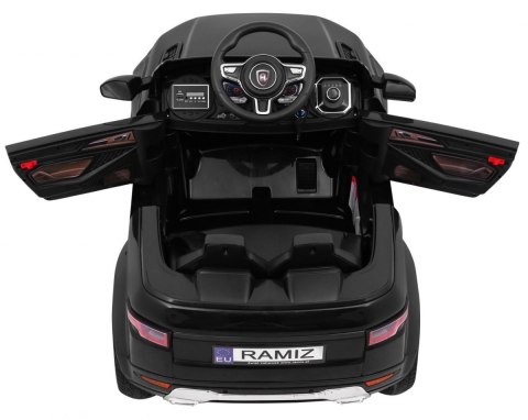 Autko Rapid Racer elektryczne dla dzieci Czarny + Pilot + Wolny Start + EVA + MP3 LED Autko Rapid Racer elektryczne dla dzieci Czarny + Pilot + Wolny Start + EVA + MP3 LED