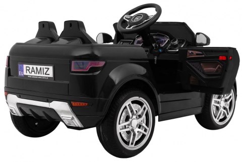Autko Rapid Racer elektryczne dla dzieci Czarny + Pilot + Wolny Start + EVA + MP3 LED Autko Rapid Racer elektryczne dla dzieci Czarny + Pilot + Wolny Start + EVA + MP3 LED