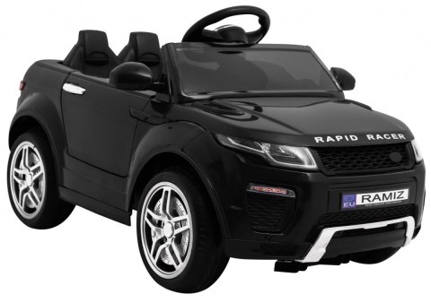Autko Rapid Racer elektryczne dla dzieci Czarny + Pilot + Wolny Start + EVA + MP3 LED Autko Rapid Racer elektryczne dla dzieci Czarny + Pilot + Wolny Start + EVA + MP3 LED
