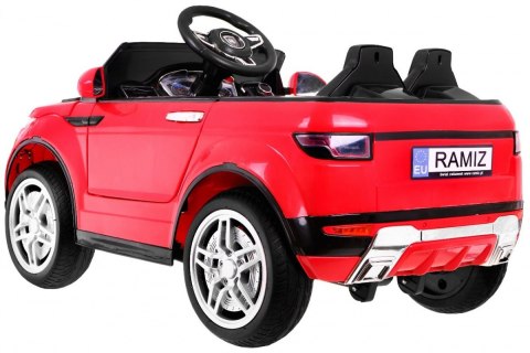 Autko Rapid Racer elektryczne dla dzieci Czerwony + Pilot + Wolny Start + EVA + MP3 LED Autko Rapid Racer elektryczne dla dzieci Czerwony + Pilot + Wolny Start + EVA + MP3 LED