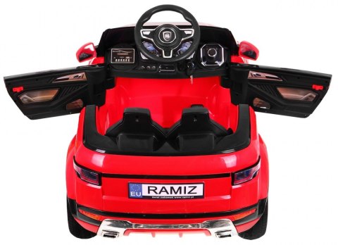 Autko Rapid Racer elektryczne dla dzieci Czerwony + Pilot + Wolny Start + EVA + MP3 LED Autko Rapid Racer elektryczne dla dzieci Czerwony + Pilot + Wolny Start + EVA + MP3 LED