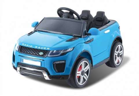 Autko Rapid Racer elektryczne dla dzieci Niebieski + Pilot + Wolny Start + EVA + MP3 LED Autko Rapid Racer elektryczne dla dzieci Niebieski + Pilot + Wolny Start + EVA + MP3 LED