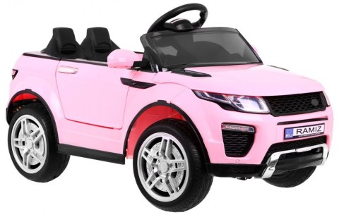 Autko Rapid Racer elektryczne dla dzieci Różowy SUV + Pilot Autko Rapid Racer elektryczne dla dzieci Różowy SUV + Pilot