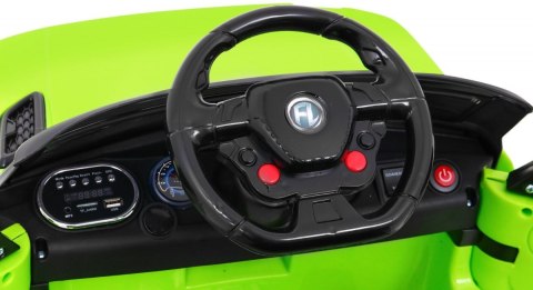 Autko Start Run na akumulator Zielony + Pilot + Funkcje bezpieczeństwa + MP3 LED Autko Start Run na akumulator Zielony + Pilot + Funkcje bezpieczeństwa + MP3 LED