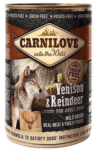 CARNILOVE Into the Wild Venison&Reindeer - mokra karma dla psa - 400 g CARNILOVE Into the Wild Venison&Reindeer - mokra karma dla psa - 400 g