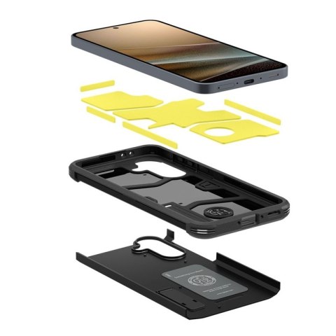 Spigen Tough Armor - Etui do Samsung Galaxy A36 5G (Czarny) Spigen Tough Armor - Etui do Samsung Galaxy A36 5G (Czarny)