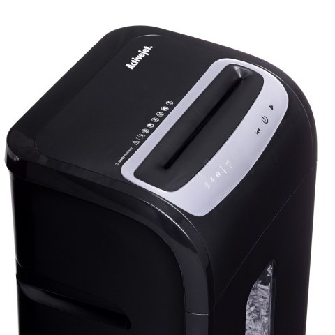 Niszczarka Activejet ASH-2502C, P-4, 28 l, ścinki 4x40 mm, czarna Niszczarka Activejet ASH-2502C, P-4, 28 l, ścinki 4x40 mm, czarna