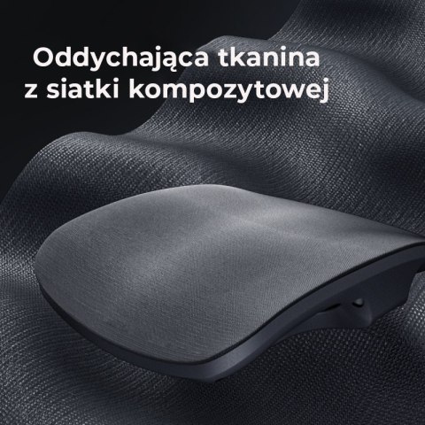 Fotel ergonomiczny gamingowy Angel Furia Grey