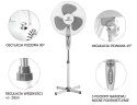 2 x WENTYLATOR PODŁOGOWY KINGCOOL 40cm 40W KC-2124