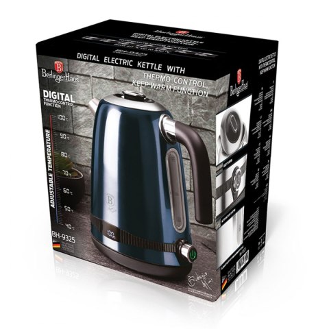 CZAJNIK ELEKTRYCZNY 1.7L Z REGULACJĄ TEMPERATURY BERLINGER HAUS AQUAMARINE BH-9325 CZAJNIK ELEKTRYCZNY 1.7L Z REGULACJĄ TEMPERATURY BERLINGER HAUS AQUAMARINE BH-9325
