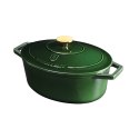EMALIOWANA BRYTFANNA ŻELIWNA 5.56L 32x23x12cm BERLINGER HAUS STRONG MOLD BH-6520