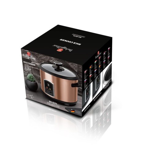 GARNEK DO GOTOWANIA RYŻU 1.8L 700W RYŻOWAR BERLINGER HAUS ROSE GOLD BH-9274 GARNEK DO GOTOWANIA RYŻU 1.8L 700W RYŻOWAR BERLINGER HAUS ROSE GOLD BH-9274