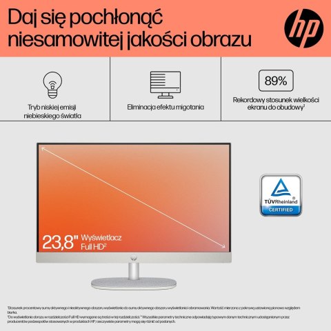 HP AiO 24-cr0312nw Ryzen 5 7520 23.8" FHD IPS 250nits AG 16GB DDR5 SSD512 Radeon 610M Cam720p kB+Mouse Win11 Shell White 2Y HP AiO 24-cr0312nw Ryzen 5 7520 23.8" FHD IPS 250nits AG 16GB DDR5 SSD512 Radeon 610M Cam720p kB+Mouse Win11 Shell White 2Y