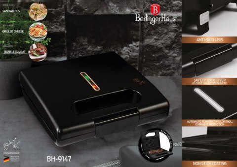 OPIEKACZ GRILL ELEKTRYCZNY BERLINGER HAUS BLACK ROSE BH-9147 OPIEKACZ GRILL ELEKTRYCZNY BERLINGER HAUS BLACK ROSE BH-9147