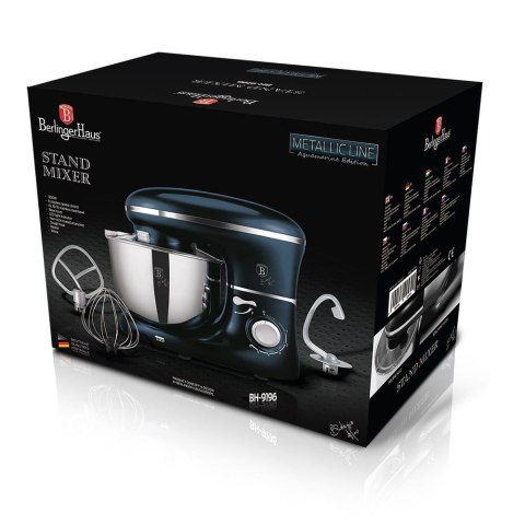 ROBOT PLANETARNY 6.0L 1300W BERLINGER HAUS METALLIC LINE AQUAMARINE BH-9196 ROBOT PLANETARNY 6.0L 1300W BERLINGER HAUS METALLIC LINE AQUAMARINE BH-9196