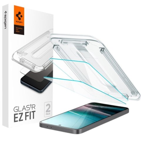 Spigen GLAS.TR EZ FIT 2-Pack - Szkło hartowane do Samsung Galaxy A36 5G (2 sztuki) Spigen GLAS.TR EZ FIT 2-Pack - Szkło hartowane do Samsung Galaxy A36 5G (2 sztuki)