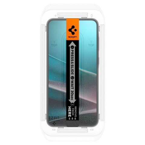 Spigen GLAS.TR EZ FIT 2-Pack - Szkło hartowane do Samsung Galaxy A36 5G (2 sztuki) Spigen GLAS.TR EZ FIT 2-Pack - Szkło hartowane do Samsung Galaxy A36 5G (2 sztuki)