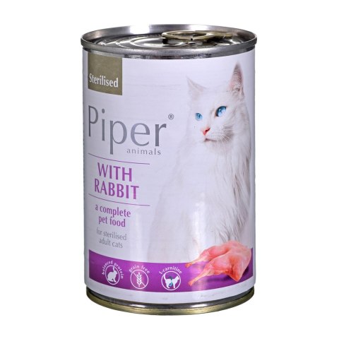 DOLINA NOTECI Piper z królikiem - mokra karma dla kota - 400g DOLINA NOTECI Piper z królikiem - mokra karma dla kota - 400g