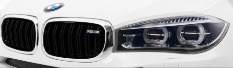 BMW X6M Elektryczne Autko dla dzieci, Biały SUV + Pilot BMW X6M Elektryczne Autko dla dzieci, Biały SUV + Pilot
