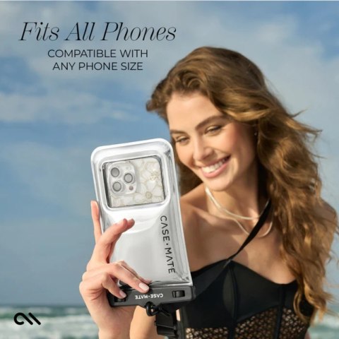 Case-Mate Waterproof Floating Pouch - Etui wodoodporne do smartfonów (Silver Chrome) Case-Mate Waterproof Floating Pouch - Etui wodoodporne do smartfonów (Silver Chrome)