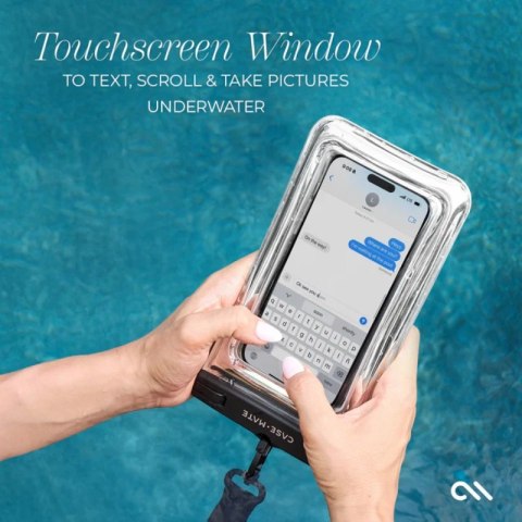 Case-Mate Waterproof Floating Pouch - Etui wodoodporne do smartfonów (Silver Chrome) Case-Mate Waterproof Floating Pouch - Etui wodoodporne do smartfonów (Silver Chrome)