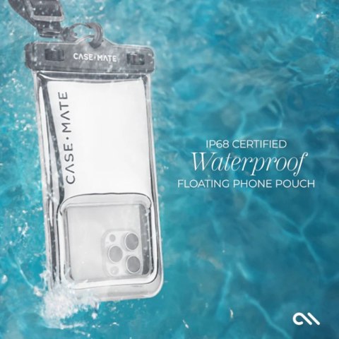 Case-Mate Waterproof Floating Pouch - Etui wodoodporne do smartfonów (Silver Chrome) Case-Mate Waterproof Floating Pouch - Etui wodoodporne do smartfonów (Silver Chrome)