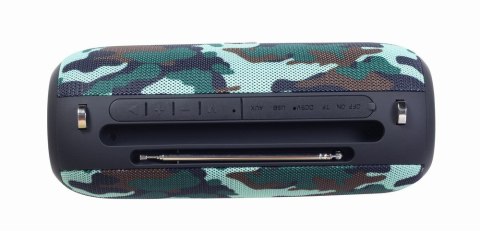 GEMBIRD PRZENOŚNY GŁOŚNIK BLUETOOTH SPK-BT-17-CM FM-RADIO, WBUDOWANY MIKROFON, WZÓR MORO, USB, AUX, MICROSD GEMBIRD PRZENOŚNY GŁOŚNIK BLUETOOTH SPK-BT-17-CM FM-RADIO, WBUDOWANY MIKROFON, WZÓR MORO, USB, AUX, MICROSD