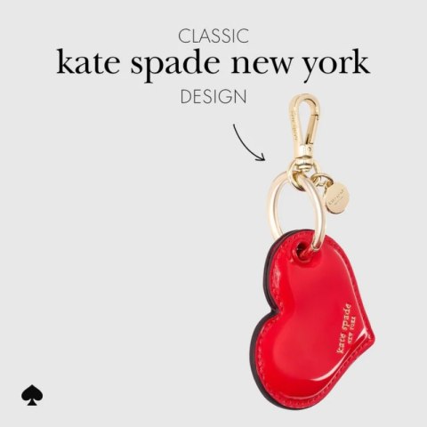 Kate Spade New York Charm Keychain - Etui ochronne brelok do Apple AirTag (Heart) Kate Spade New York Charm Keychain - Etui ochronne brelok do Apple AirTag (Heart)