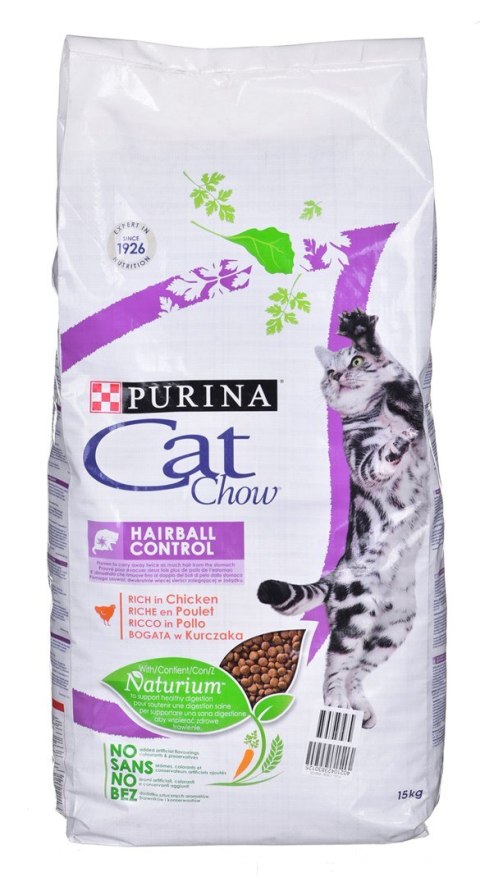 PURINA CAT CHOW SPECIAL CARE Hairball Control 15kg PURINA CAT CHOW SPECIAL CARE Hairball Control 15kg