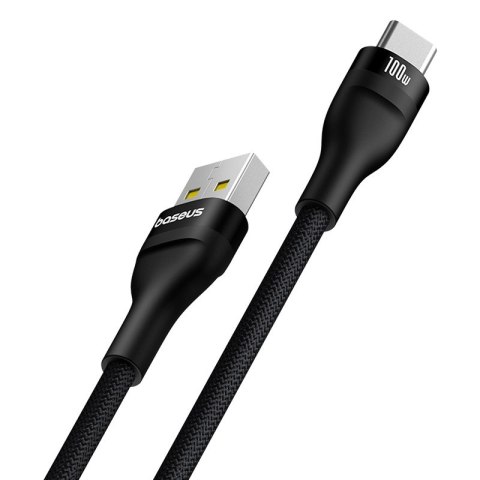 Kabel Baseus Flash 2 USB-USB C 100W 1m (czarny) Kabel Baseus Flash 2 USB-USB C 100W 1m (czarny)
