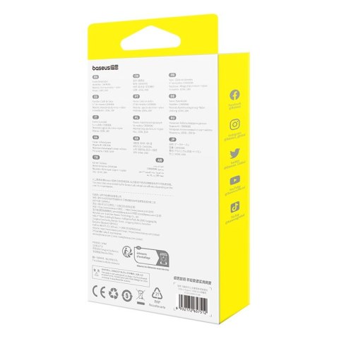 Kabel Baseus Flash 2 USB-USB C 100W 1m (czarny) Kabel Baseus Flash 2 USB-USB C 100W 1m (czarny)