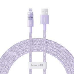 Kabel Baseus Gem 2.4A 2m (fioletowy)