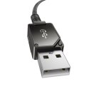 Kabel Baseus Unbreakable USB-IP 2.4A 1m (czarny)