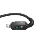 Kabel Baseus Unbreakable USB-IP 2.4A 1m (czarny)