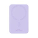 Powerbank Baseus Magnetic Mini Air Wireless 10000mAh 20W+kabel USB C-USB C (fiolet)