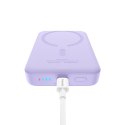 Powerbank Baseus Magnetic Mini Air Wireless 10000mAh 20W+kabel USB C-USB C (fiolet)