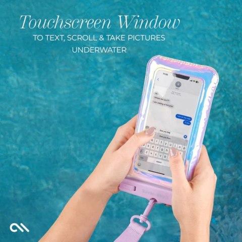 Case-Mate Waterproof Floating Pouch - Etui wodoodporne do smartfonów (Soap Bubble) Case-Mate Waterproof Floating Pouch - Etui wodoodporne do smartfonów (Soap Bubble)