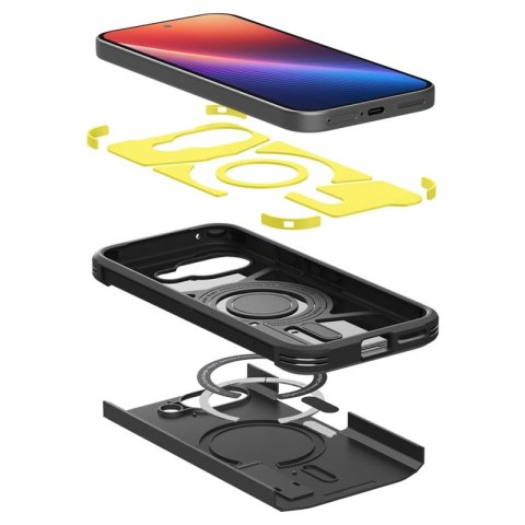 Spigen Tough Armor Mag MagSafe - Etui do Google Pixel 9a (Czarny) Spigen Tough Armor Mag MagSafe - Etui do Google Pixel 9a (Czarny)