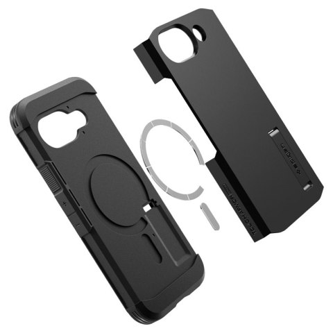 Spigen Tough Armor Mag MagSafe - Etui do Google Pixel 9a (Czarny) Spigen Tough Armor Mag MagSafe - Etui do Google Pixel 9a (Czarny)