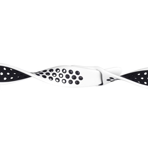 Crong Duo Sport - Pasek do Apple Watch 44/45/46/49 mm (biały/czarny) Crong Duo Sport - Pasek do Apple Watch 44/45/46/49 mm (biały/czarny)