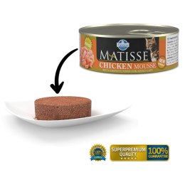 FARMINA Matisse Cat mus z kurczakiem - mokra karma dla kota - 85 g